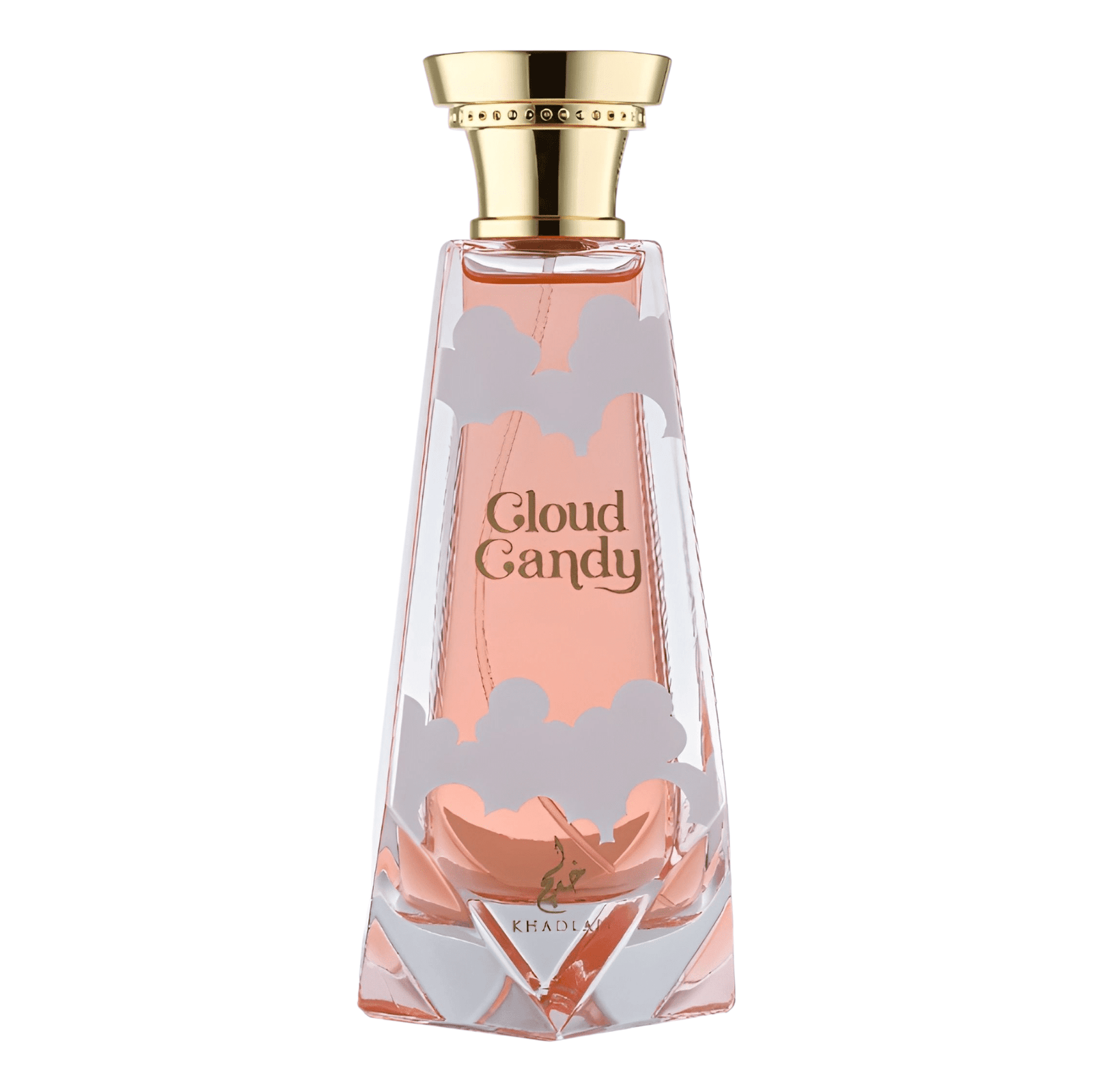 Khadlaj Cloud Candy luxury unisex perfume bottle with sweet gourmand notes